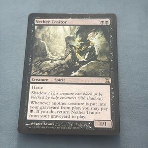 MTG Magic the Gathering Nether Traitor
